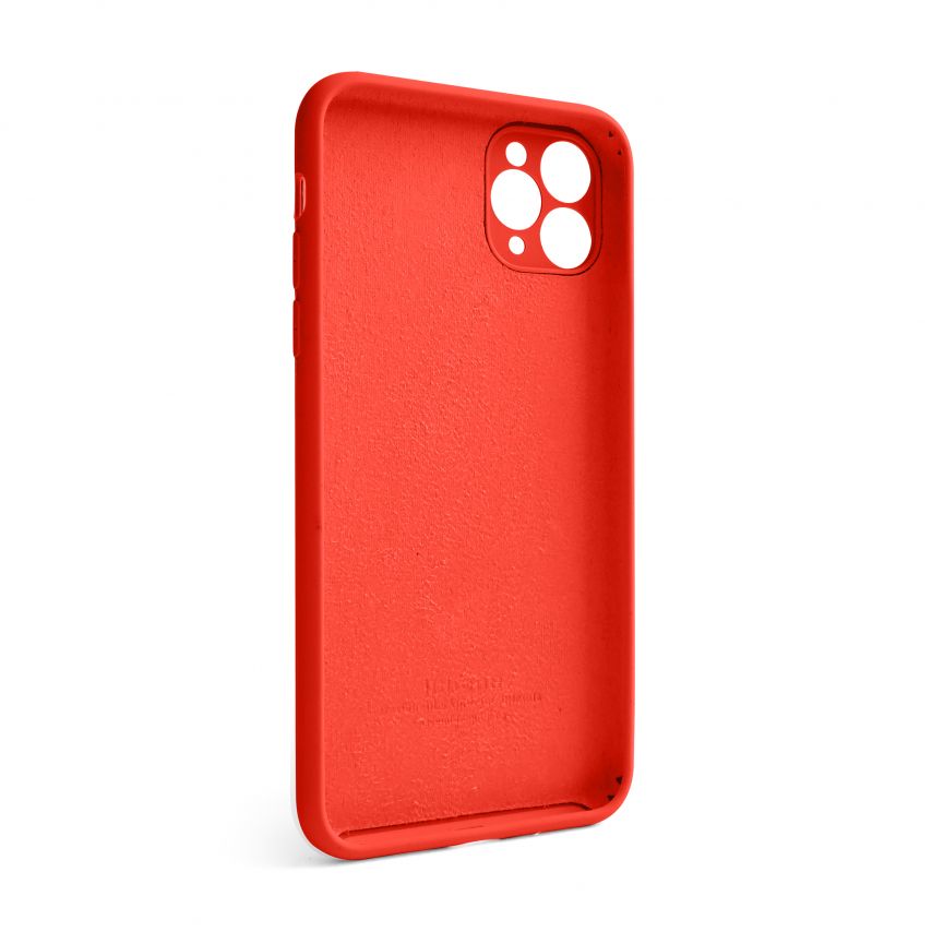 Чохол Full Silicone Case для Apple iPhone 11 Pro Max orange (13) закрита камера
