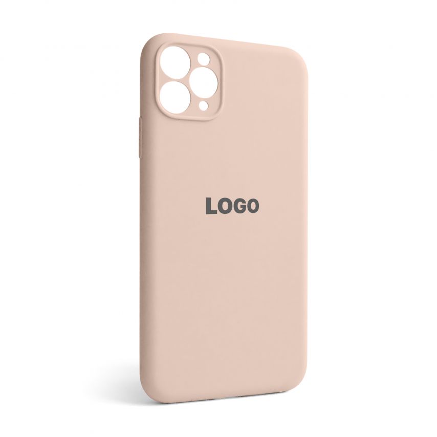 Чохол Full Silicone Case для Apple iPhone 11 Pro Max nude (19) закрита камера