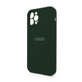 Чохол Full Silicone Case для Apple iPhone 12 Pro atrovirens green (54) закрита камера