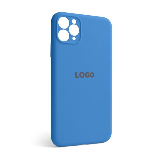 Чехол Full Silicone Case для Apple iPhone 11 Pro Max royal blue (03) закрытая камера - купить за 221.50 грн в Киеве, Украине