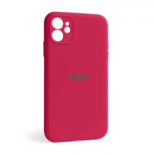 Чохол Full Silicone Case для Apple iPhone 12 pomegranate (59) закрита камера - купити за 221.50 грн у Києві, Україні