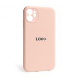 Чехол Full Silicone Case для Apple iPhone 12 grapefruit (61) закрытая камера