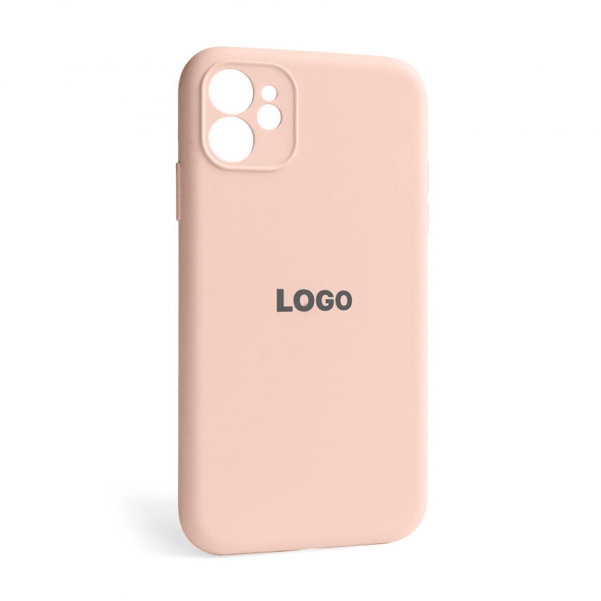 Чехол Full Silicone Case для Apple iPhone 12 grapefruit (61) закрытая камера