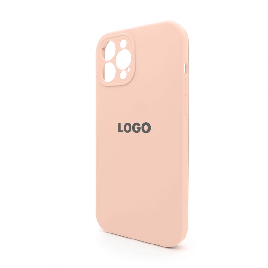 Чохол Full Silicone Case для Apple iPhone 12 Pro Max grapefruit (61) закрита камера
