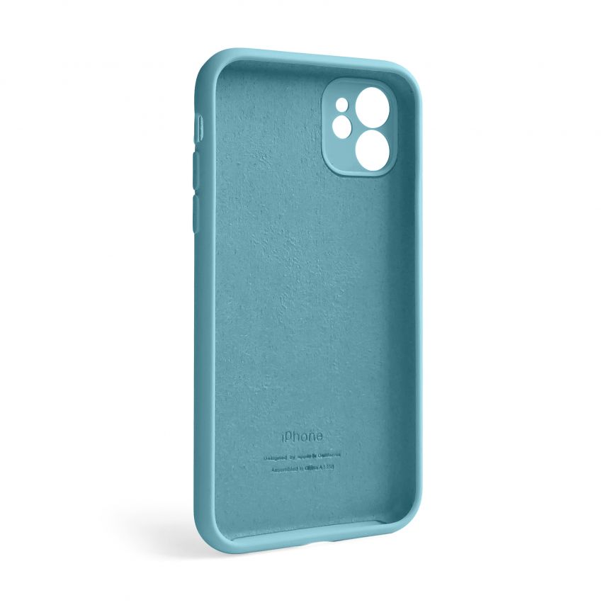 Чохол Full Silicone Case для Apple iPhone 12 cactus (60) закрита камера