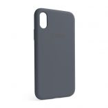 Чехол Full Silicone Case для Apple iPhone X, Xs dark grey (15) - купить за 197.50 грн в Киеве, Украине