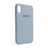 Чехол Full Silicone Case для Apple iPhone X, Xs sierra blue (62) - купить за 197.50 грн в Киеве, Украине