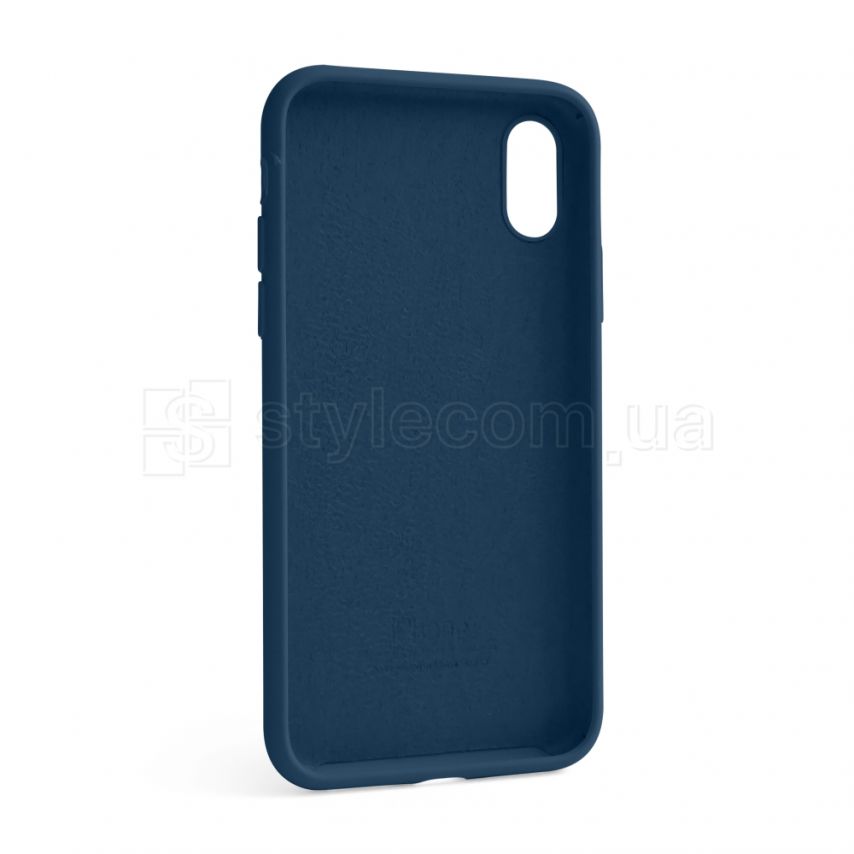 Чехол Full Silicone Case для Apple iPhone X, Xs blue horizon (65)