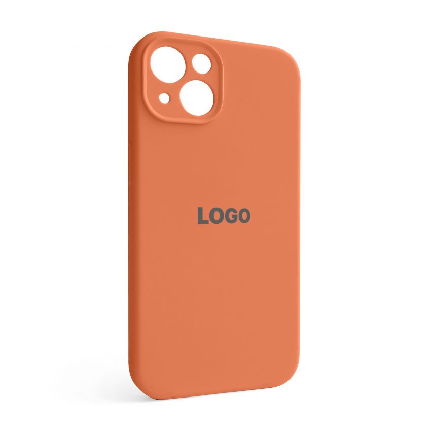 Чохол Full Silicone Case для Apple iPhone 13 new peach (66) закрита камера