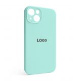 Чохол Full Silicone Case для Apple iPhone 13 new blue (67) закрита камера