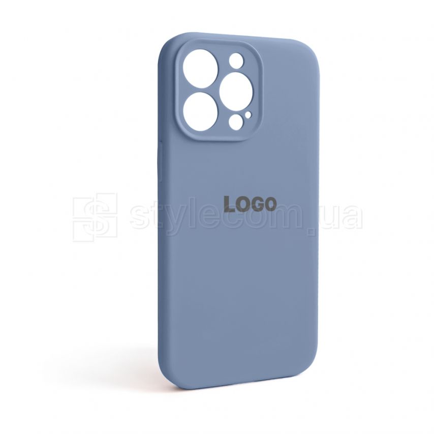 Чохол Full Silicone Case для Apple iPhone 13 Pro lavender grey (28) закрита камера