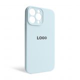 Чохол Full Silicone Case для Apple iPhone 13 Pro Max sky blue (58) закрита камера