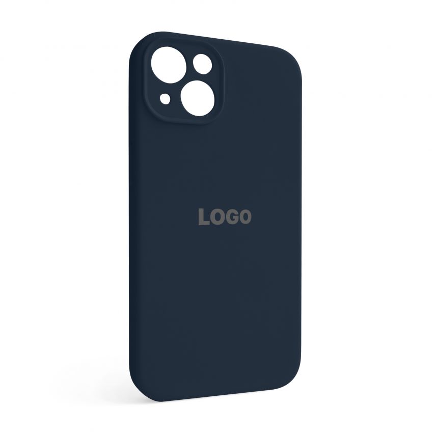 Чохол Full Silicone Case для Apple iPhone 13 deep navy (68) закрита камера