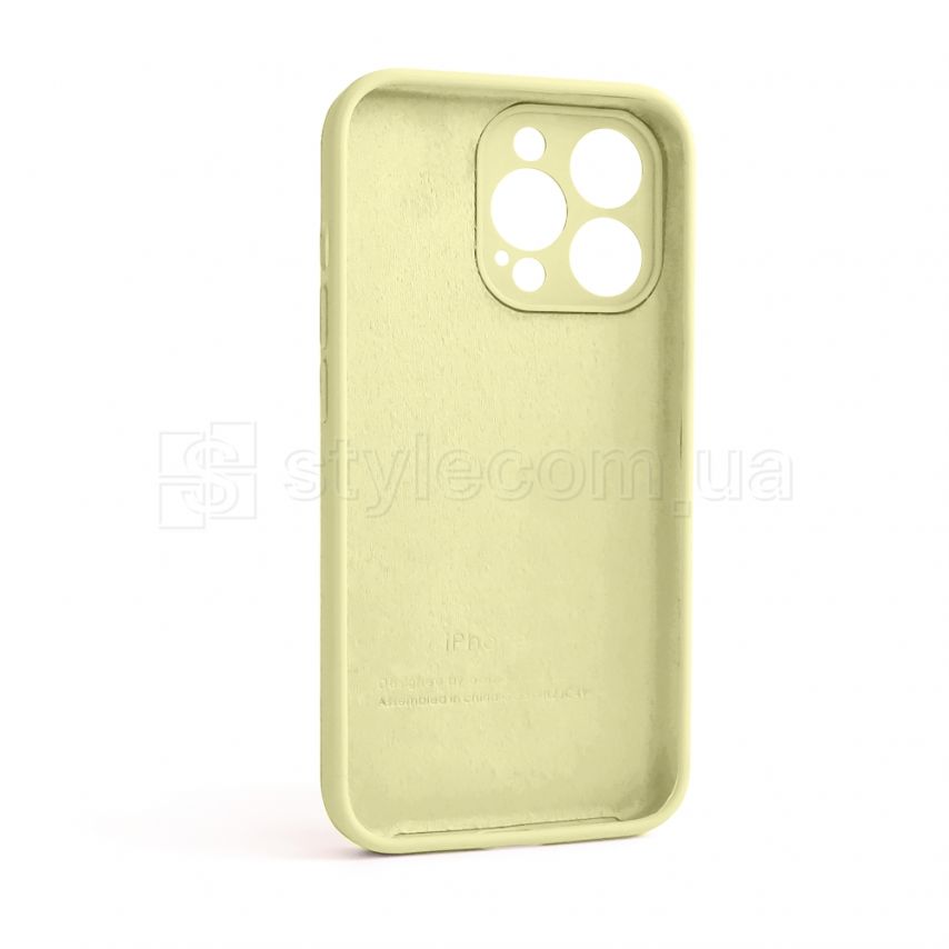 Чохол Full Silicone Case для Apple iPhone 13 Pro mellow yellow (51) закрита камера