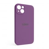 Чохол Full Silicone Case для Apple iPhone 13 grape (43) закрита камера