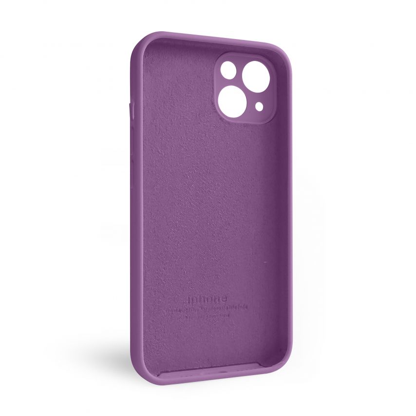 Чохол Full Silicone Case для Apple iPhone 13 grape (43) закрита камера