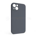 Чехол Full Silicone Case для Apple iPhone 13 dark grey (15) закрытая камера - купить за 237.00 грн в Киеве, Украине