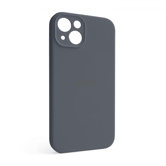 Чохол Full Silicone Case для Apple iPhone 13 dark grey (15) закрита камера - купити за 221.50 грн у Києві, Україні