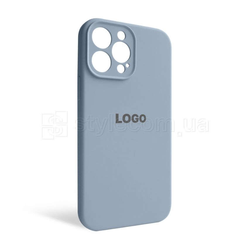 Чохол Full Silicone Case для Apple iPhone 13 Pro Max sierra blue (62) закрита камера