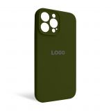 Чохол Full Silicone Case для Apple iPhone 13 Pro Max forest green (63) закрита камера
