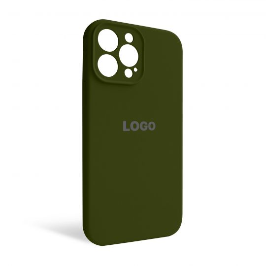 Чохол Full Silicone Case для Apple iPhone 13 Pro Max forest green (63) закрита камера - купити за 221.50 грн у Києві, Україні
