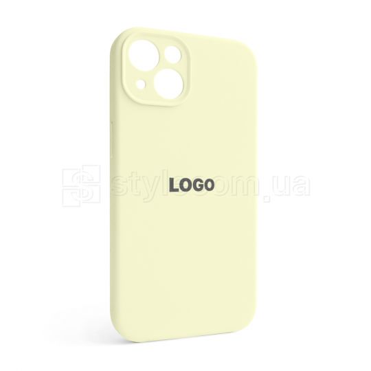 Чехол Full Silicone Case для Apple iPhone 13 mellow yellow (51) закрытая камера