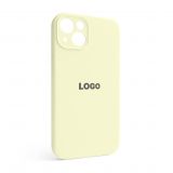 Чохол Full Silicone Case для Apple iPhone 13 mellow yellow (51) закрита камера