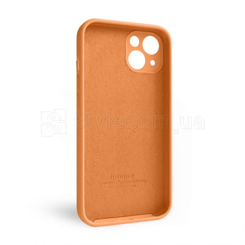 Чехол Full Silicone Case для Apple iPhone 13 papaya (49) закрытая камера