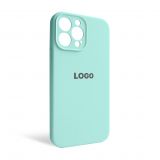 Чехол Full Silicone Case для Apple iPhone 13 Pro Max new blue (67) закрытая камера