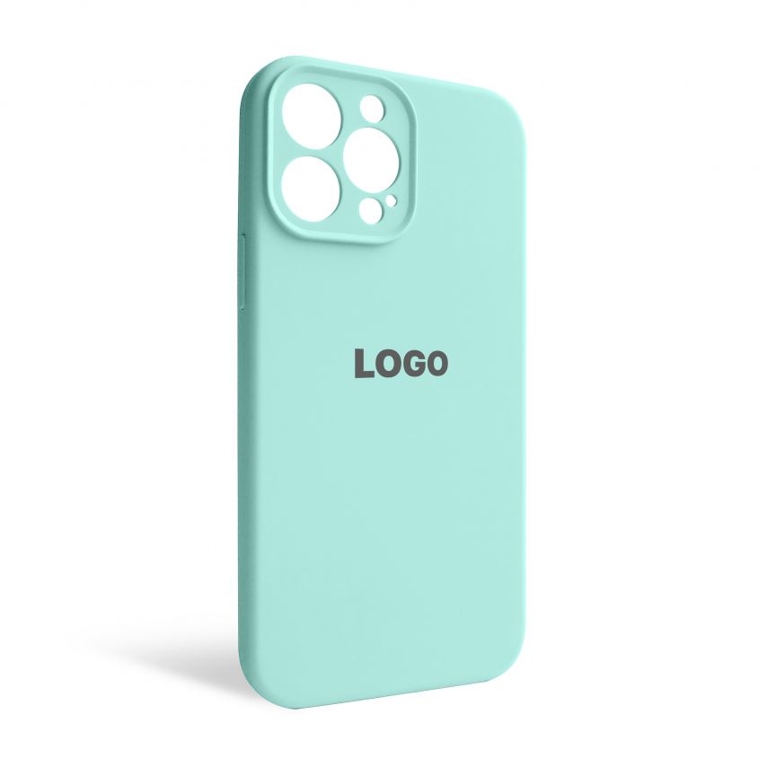 Чехол Full Silicone Case для Apple iPhone 13 Pro Max new blue (67) закрытая камера