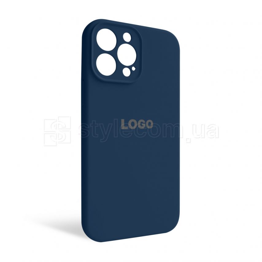 Чохол Full Silicone Case для Apple iPhone 13 Pro Max blue cobalt (36) закрита камера