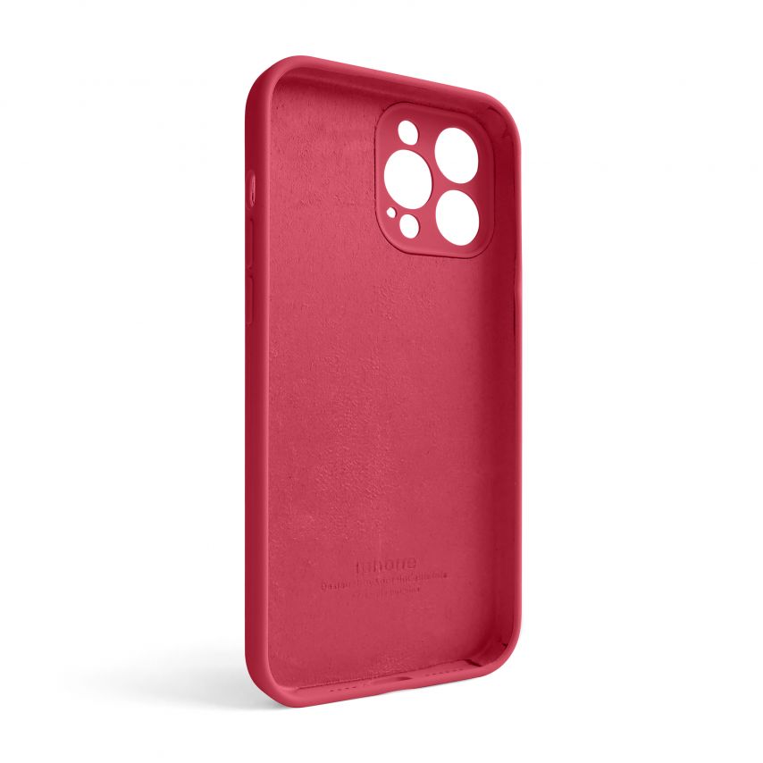 Чехол Full Silicone Case для Apple iPhone 13 Pro Max camellia (25) закрытая камера