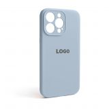 Чехол Full Silicone Case для Apple iPhone 13 Pro sierra blue (62) закрытая камера