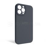 Чехол Full Silicone Case для Apple iPhone 13 Pro Max dark grey (15) закрытая камера - купить за 230.40 грн в Киеве, Украине