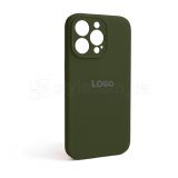 Чохол Full Silicone Case для Apple iPhone 13 Pro forest green (63) закрита камера