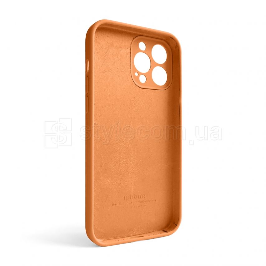 Чехол Full Silicone Case для Apple iPhone 13 Pro Max papaya (49) закрытая камера