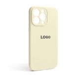 Чохол Full Silicone Case для Apple iPhone 13 Pro antique white (10) закрита камера
