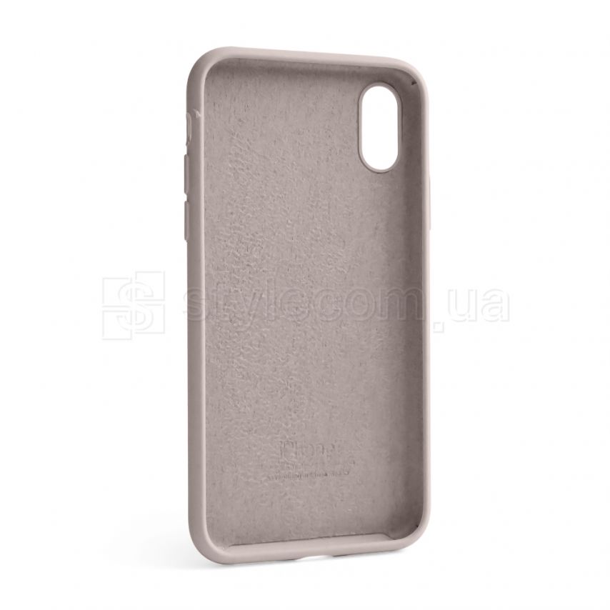 Чехол Full Silicone Case для Apple iPhone X, Xs lavender (07)