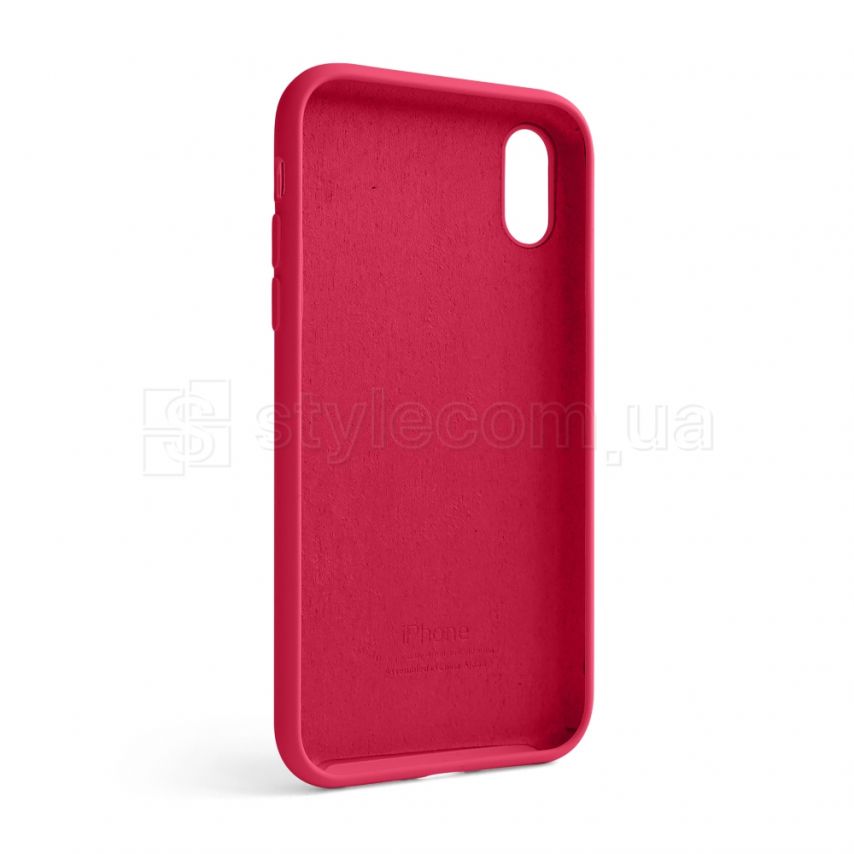 Чехол Full Silicone Case для Apple iPhone Xr pomegranate (59)