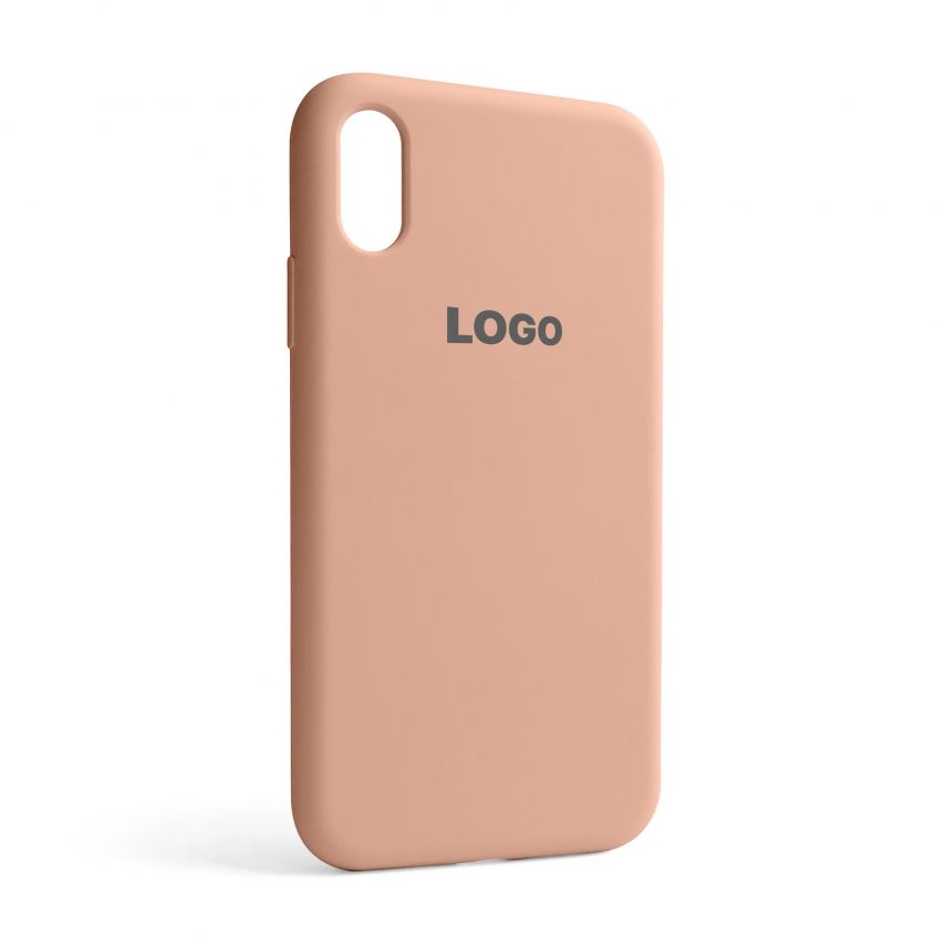 Чехол Full Silicone Case для Apple iPhone Xr grapefruit (61)