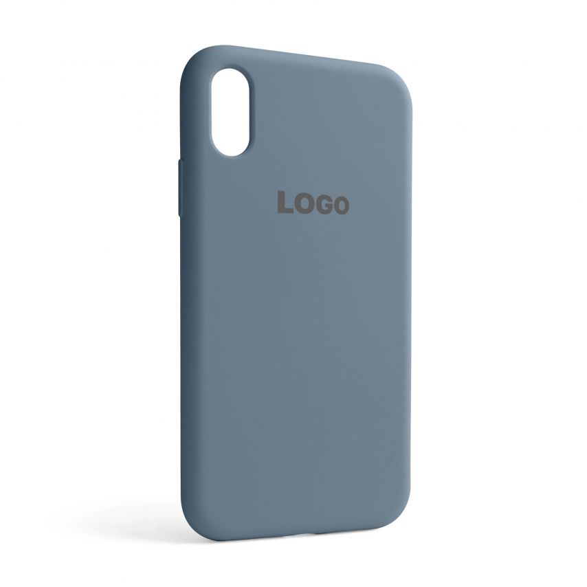 Чехол Full Silicone Case для Apple iPhone Xr sierra blue (62)