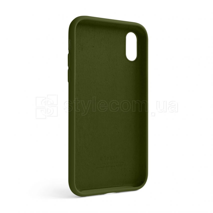 Чехол Full Silicone Case для Apple iPhone Xr forest green (63)