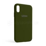 Чехол Full Silicone Case для Apple iPhone Xr forest green (63)