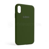 Чохол Full Silicone Case для Apple iPhone Xr army green (45) - купити за 200.00 грн у Києві, Україні