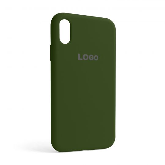 Чохол Full Silicone Case для Apple iPhone Xr army green (45) - купити за 221.50 грн у Києві, Україні