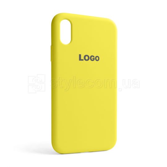 Чохол Full Silicone Case для Apple iPhone Xr canary yellow (50)