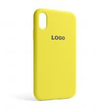 Чехол Full Silicone Case для Apple iPhone Xr canary yellow (50)