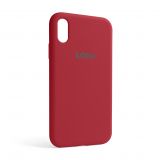 Чохол Full Silicone Case для Apple iPhone Xr camellia (25)