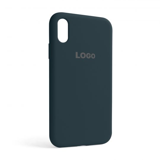 Чехол Full Silicone Case для Apple iPhone Xr cosmos blue (46)