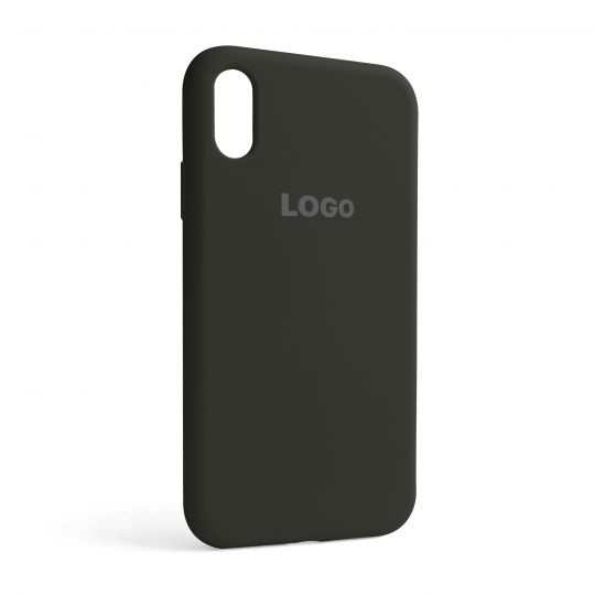 Чохол Full Silicone Case для Apple iPhone Xr dark olive (35) - купити за 221.50 грн у Києві, Україні